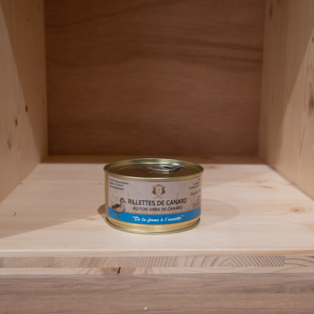 Rillettes au foie gras (x5) 950g